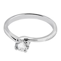 Anello Salvini Donna Domizia in Oro bianco Diamante 0.25 Ct 20059018-12 - 20059018-12